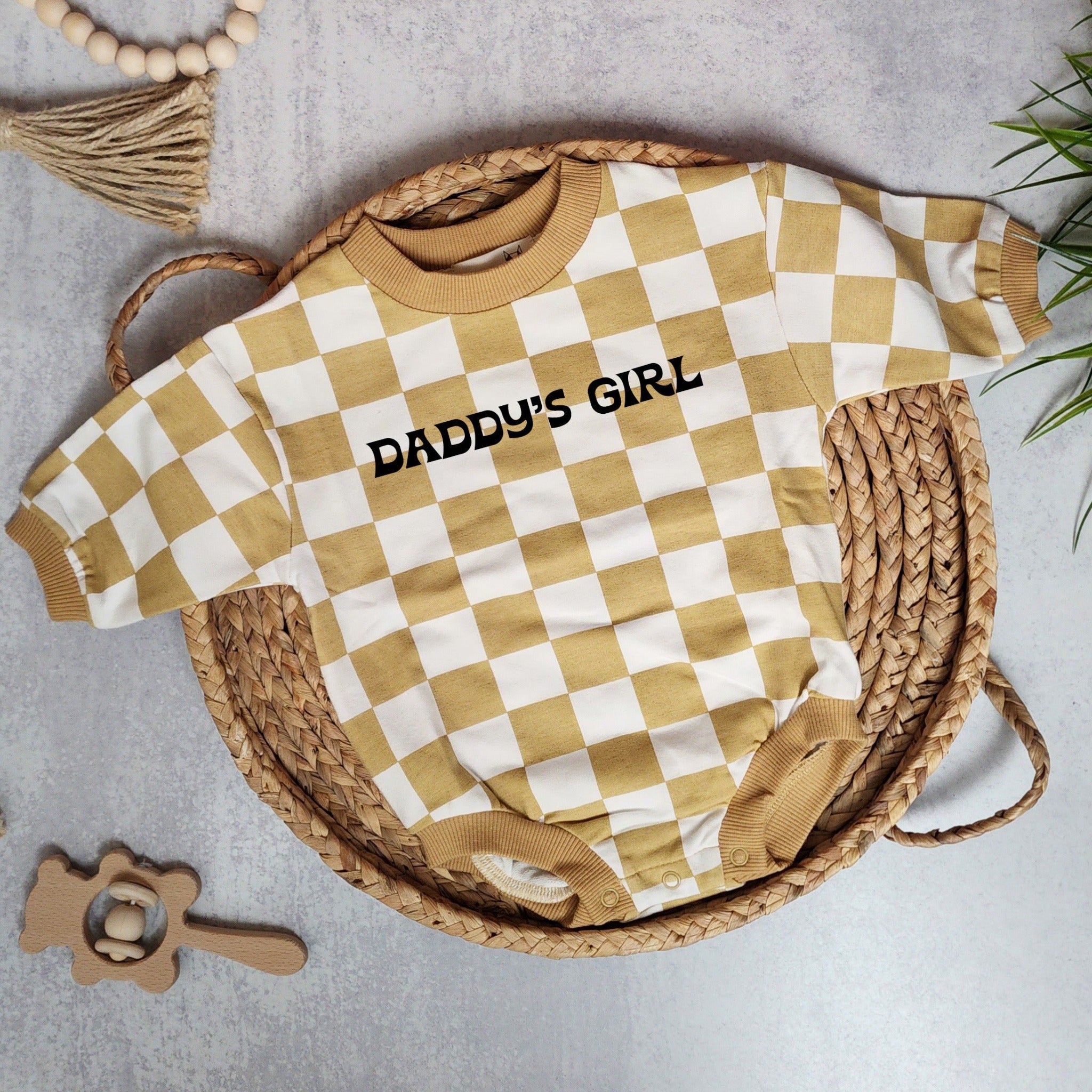 Bubble Romper - Checkerboard