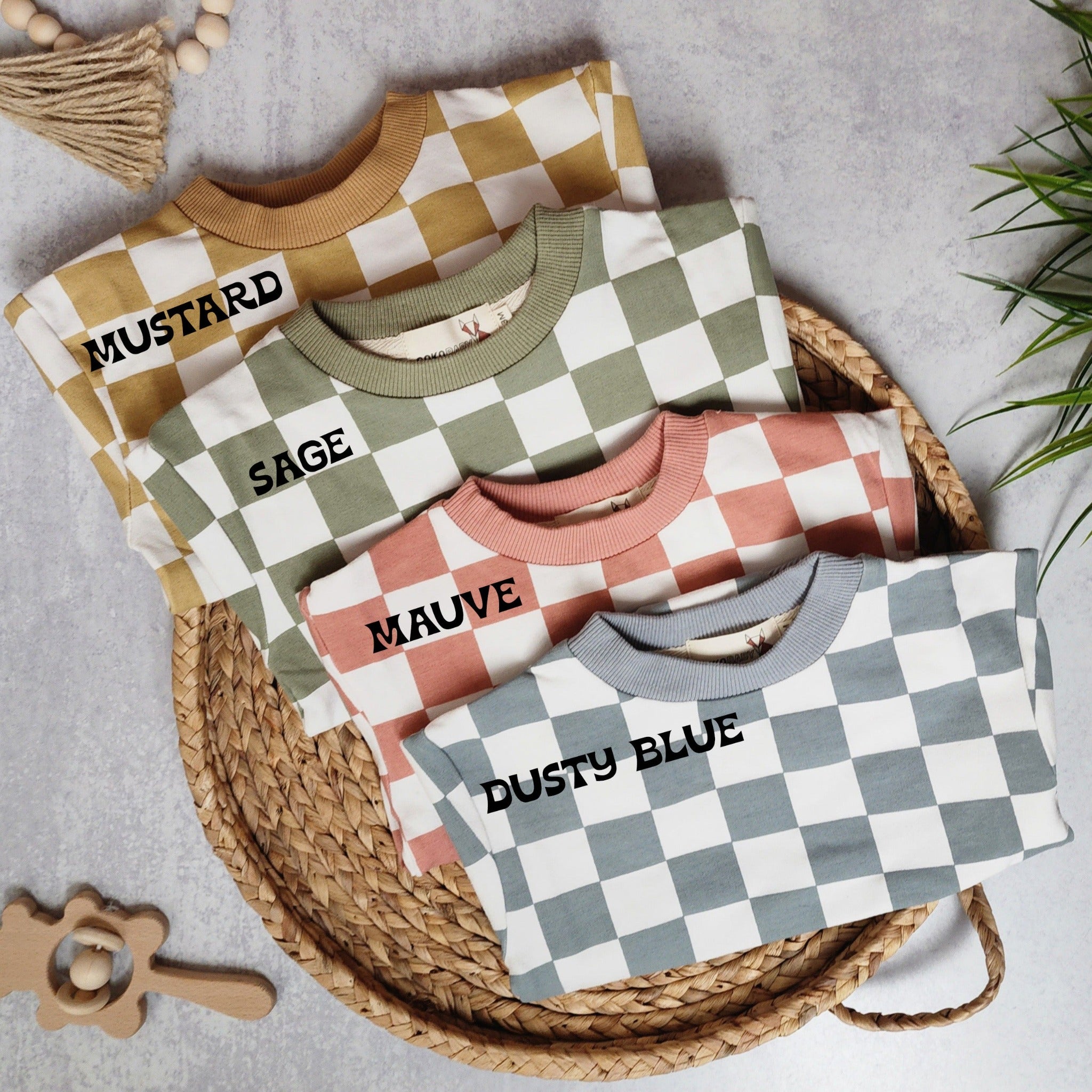 Bubble Romper - Checkerboard