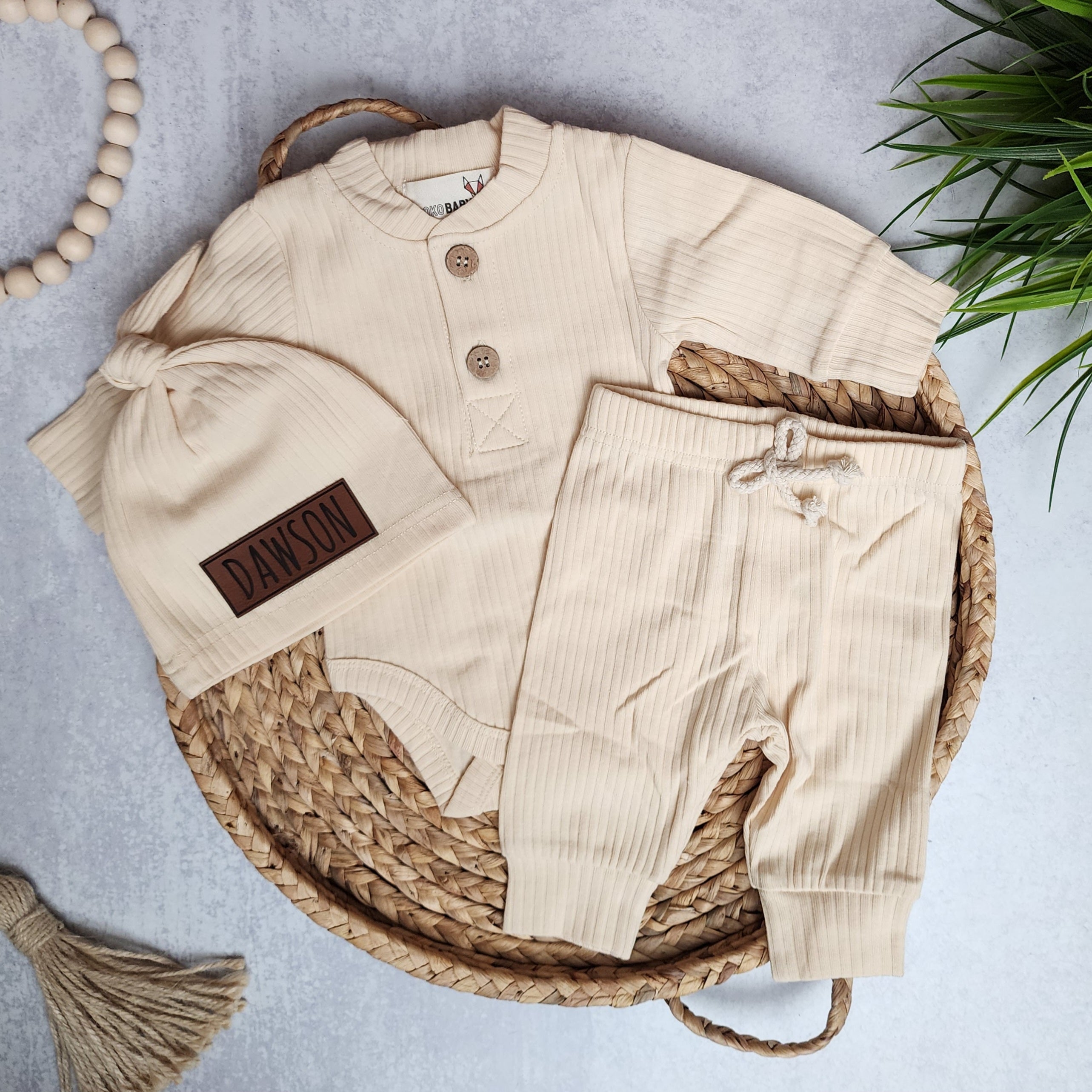 Ribbed Outfit - Buttercream