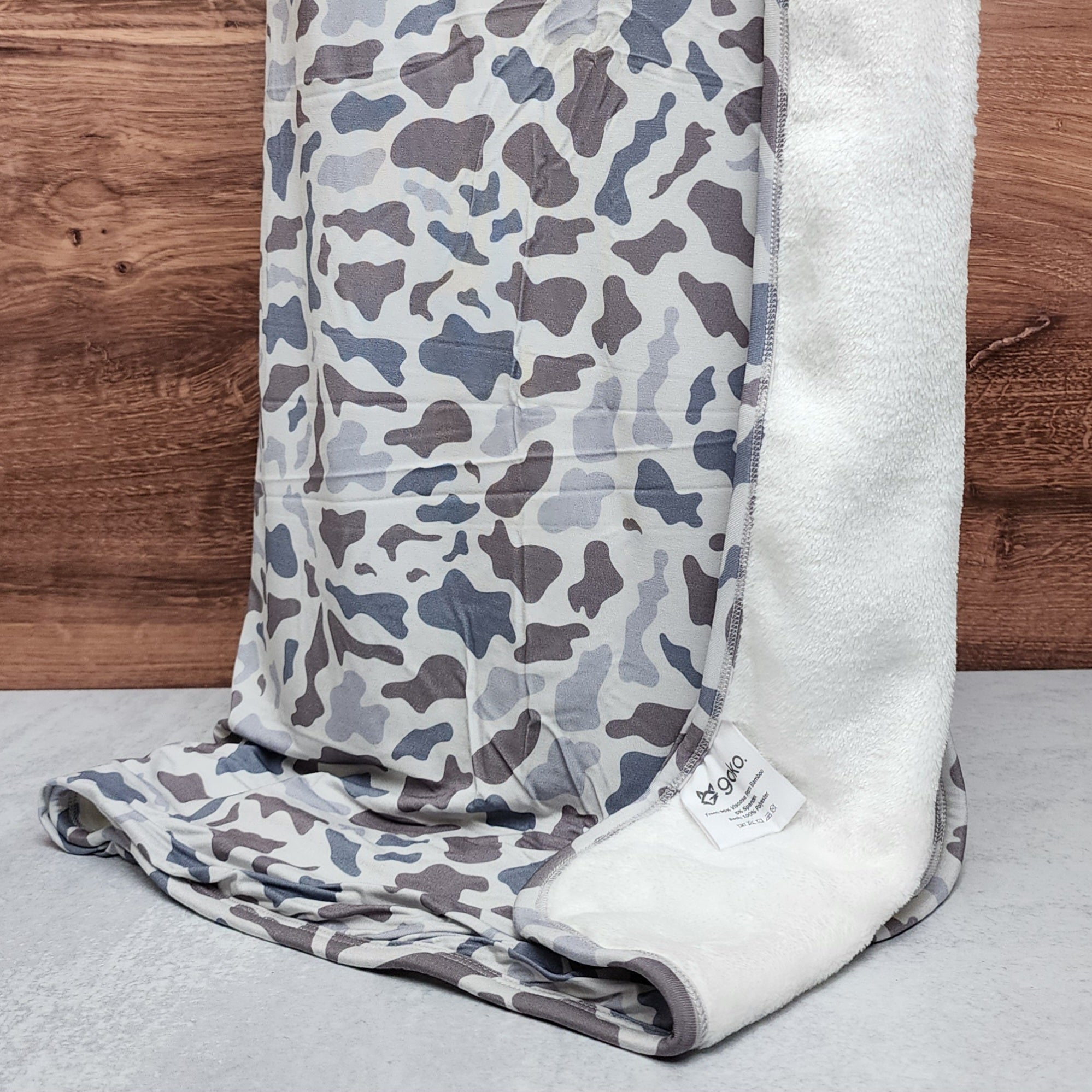 Deer Camo Toddler Blanket