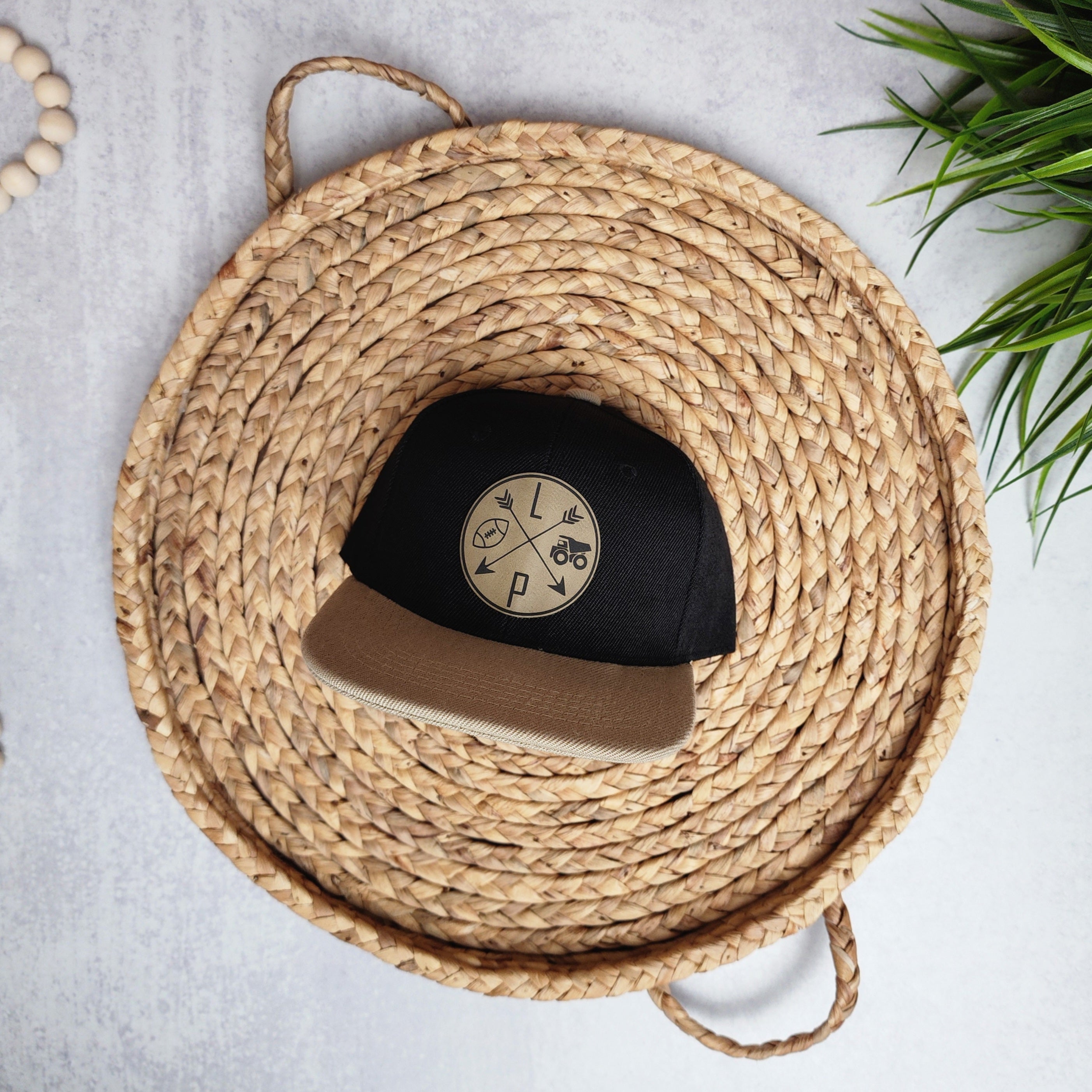 Initials Hobby Hat - Circle